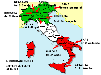 centri in Italia